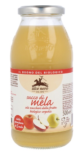 ALCE Succo 100% Mela Bio 500ml