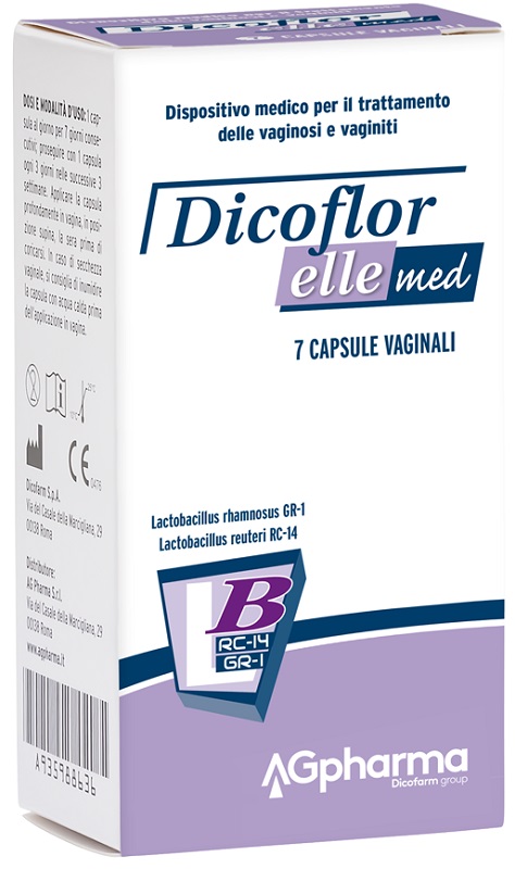 DICOFLOR-Elle Med 7 Cps Vag.