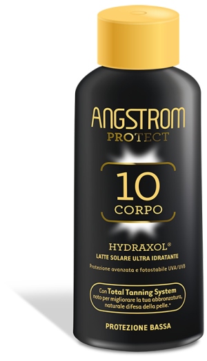 ANGSTROM Protect Hydraxol Latte Solare Corpo Ultra Idratante SPF10 200ml