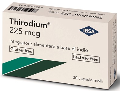 THIRODIUM*225mcg 30 Cps