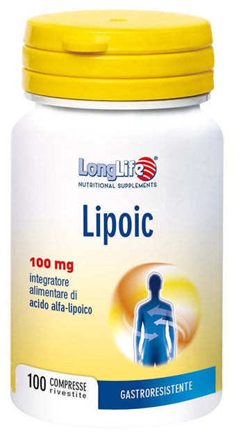 LONGLIFE LIPOIC 100mg 100 Capsule