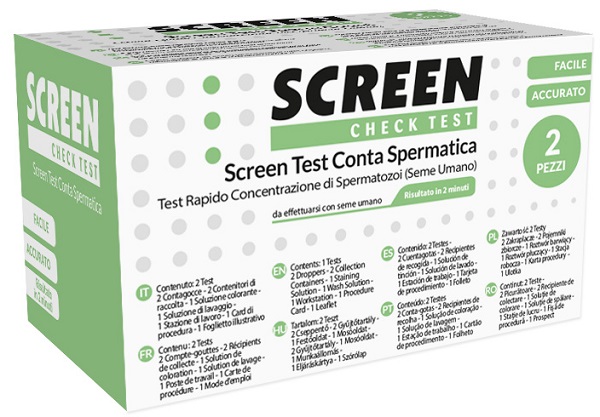 SCREEN TEST CONTA SPERM 2PZ