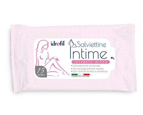 SALVIETTINE INTIME 15PZ IDROFIL