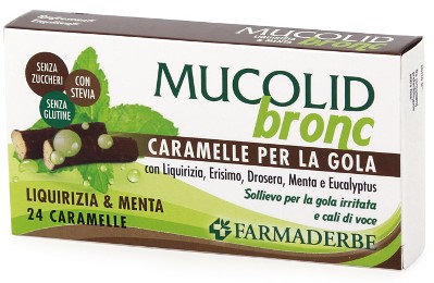 MUCOLID BRONC CARAMELLE MENTA/LIQUIRIZIA 70G