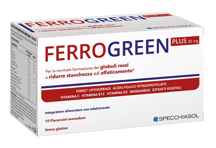 FERROGREEN Plus Ferro+10x8ml