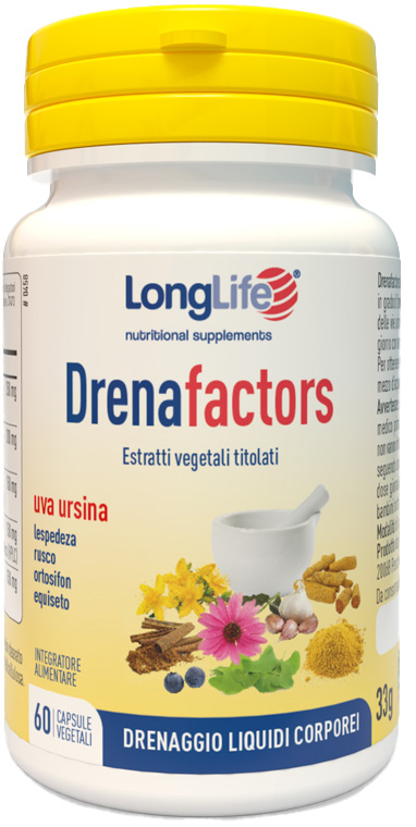 LONGLIFE DRENAFACTORS 60 Cps