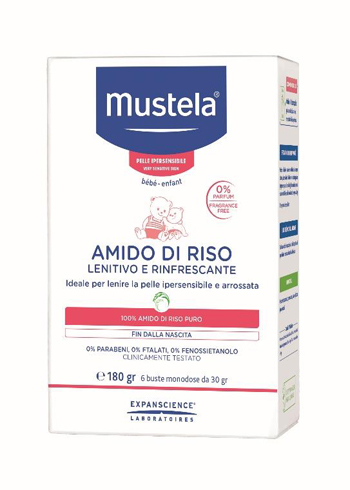 MUSTELA Amido Riso 180g