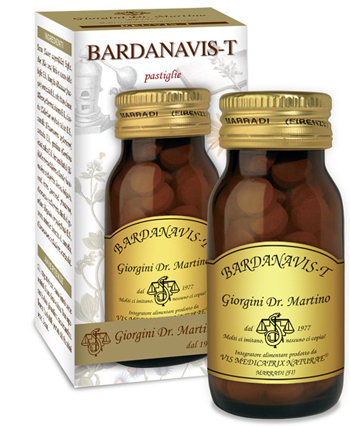 BARDANAVIS-T 100 Pastiglie - Integratore per il drenaggio dei liquidi e le funzioni depurative dell'organismo