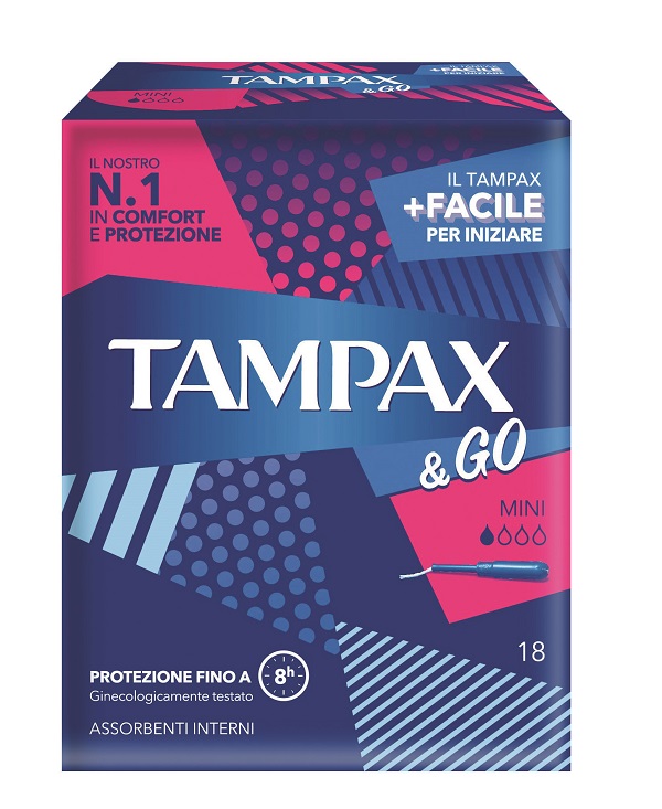 TAMPAX&GO Mini 18pz