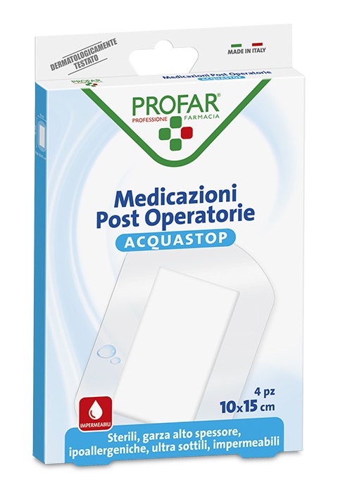 PROFAR MED ACQUASTOP 10X15 4PZ