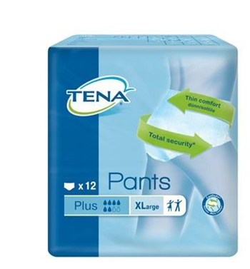 TENA PANTS Plus Pann.XL 12pz