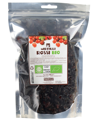 MIRTILLI ROSSI BIO 500G