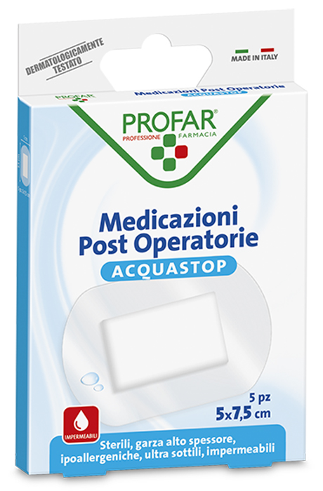 PROFAR MED ACQUASTOP 5X7,5 5P