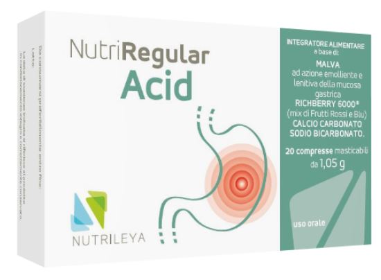 NUTRIREGULAR Acid 20 Cpr mast.