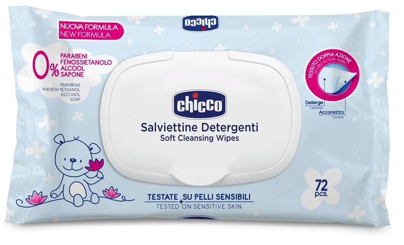 CHICCO Salviette 72 Pezzi 0 mesi +
