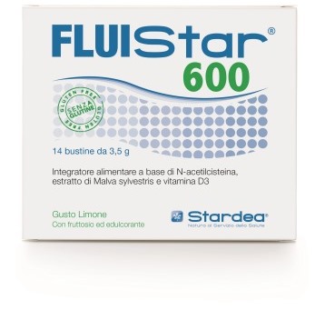 FLUISTAR 600 14 Bustine Funzionalità della mucosa orofaringea