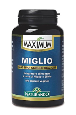 MAXIMUM MIGLIO 100 Capsule - Integratore per il benessere di unghie e capelli