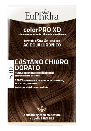 EUPHIDRA COLORPRO XD530 CASTANO CHIARO DORATO