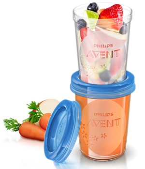 AVENT Vasetti Via Cop.260ml5pz