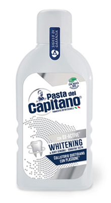PASTA DEL CAPITANO COLLUTORIO WHITENING Sbiancante Denti Sensibili 400ML
