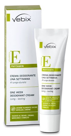 VEBIX PHYTAMIN CREMA DEODORANTE 1 SETTIMANA
