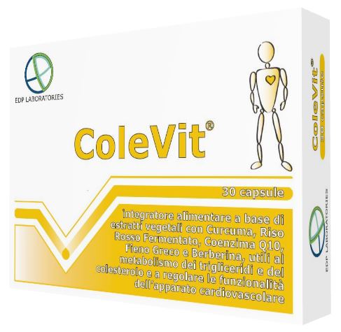 COLEVIT 30 Capsule - Metabolismo del colesterolo e funzionalità dell'apparato cardiovascolare