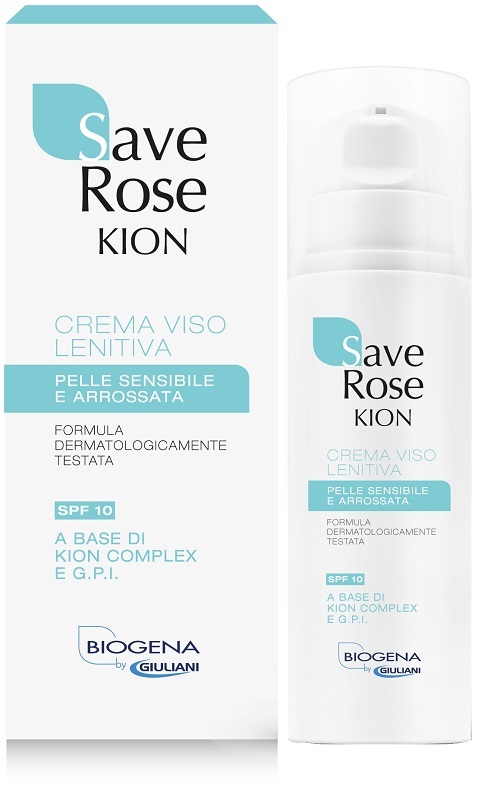 SAVE ROSE Kion Crema Viso Lenitiva Disarrossante 50ml