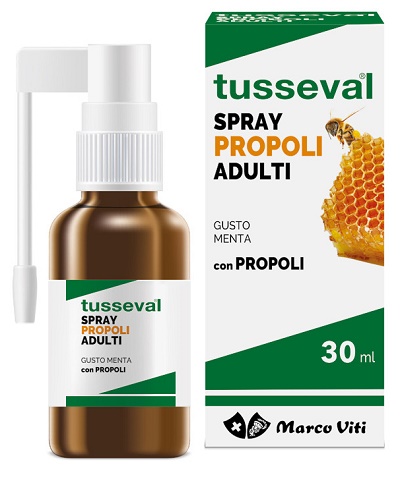 TUSSEVAL Gola Spray Propoli Adulti 30ml