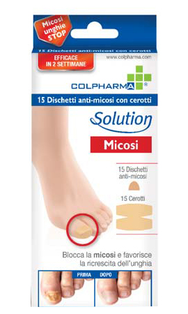 COLPHARMA 15 CEROTTI ANTIMICOSI