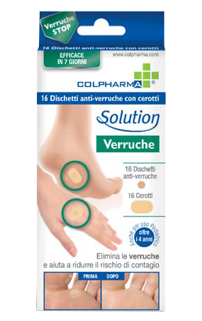 COLPHARMA 16DISCH ANTIVERRUCHE