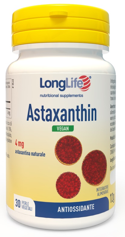 LONGLIFE ASTAXANTHIN 4mg 30Prl