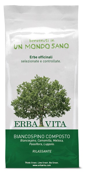 BIANCOSPINO Composto Tisana 100 g ERBA VITA