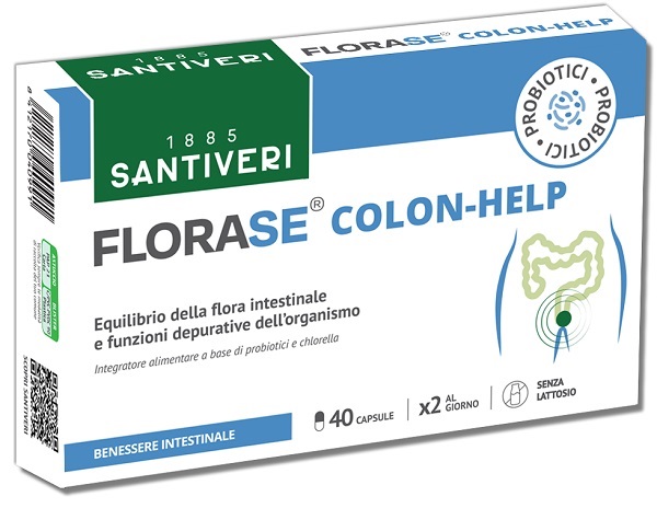 FLORASE COLON HELP 40CPS SANTI