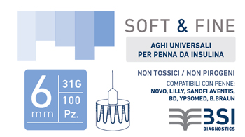 SOFT&FINE Ago Ins.31g 6mm100pz