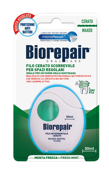 BIOREPAIR FILO INTERDENTALE CERATO 50M