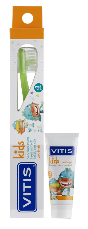 VITIS Kids Spazzolino + Gel 8ml