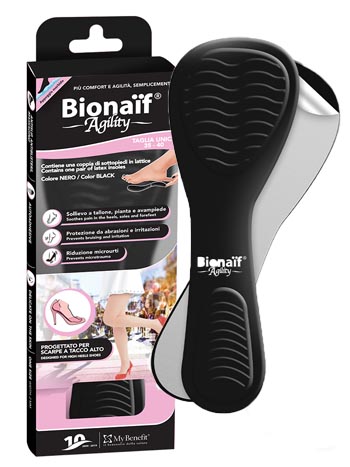 BIONAIF AGILITY SOTTOPIEDE NERO