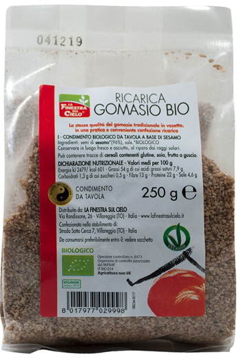 GOMASIO RICARICA 250G BIO