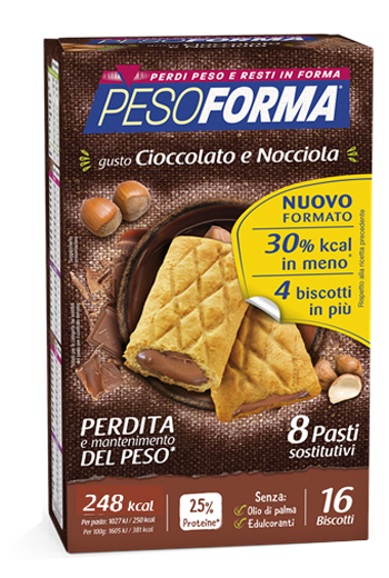 PESOFORMA Bisc.Ciocc/Nocc.528g