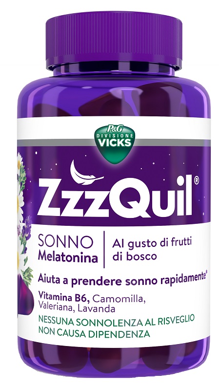 VICKS ZzzQuil Natura 60 Pastiglie