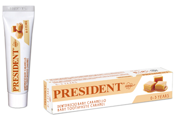 PRESIDENT*Baby Dent.Caramello
