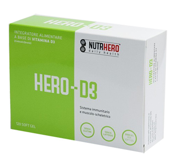 HERO D3 120 Cps SoftGel