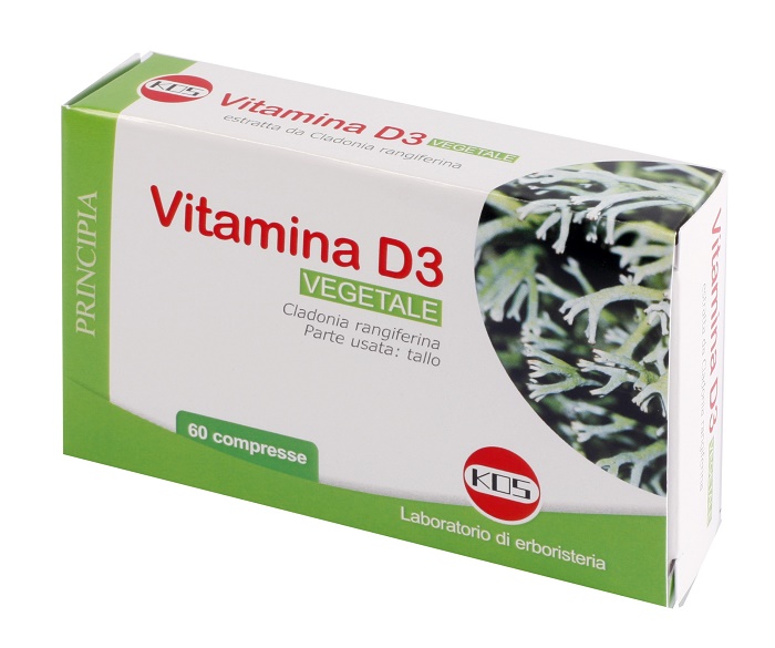 VITAMINA D3 Vegetele 60Cpr KOS