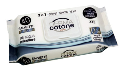 DERMACOTONE Salv.Micell.40pz