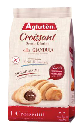 AGLUTEN Croissant Gianduia 4pz