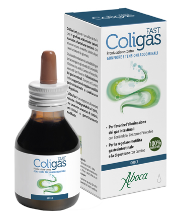 COLIGAS Fast Gocce 75ml - Integratore per gonfiore addominale