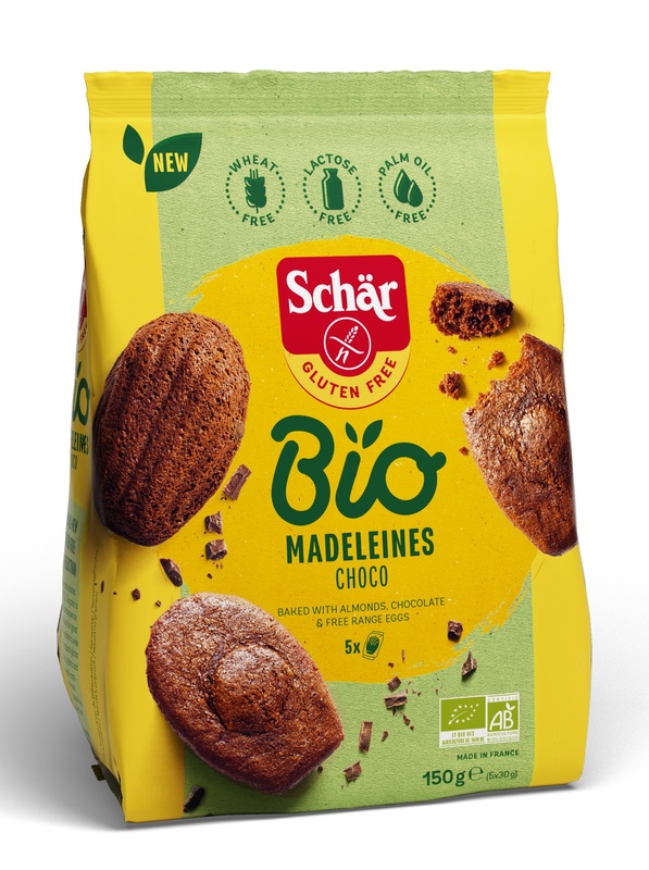SCHAR Bio Magdalenas*Choco150g