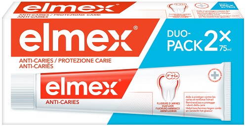 ELMEX DENTIFRICIO PROTEZIONE CARIE BIPACK 2X75ML