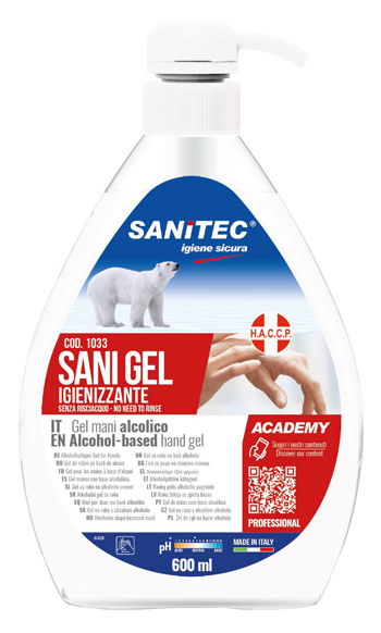 SANITEC SANI GEL IGIENIZZAN 60