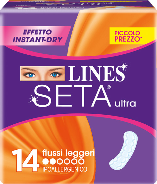 LINES SETA Ultra Leggeri 14pz